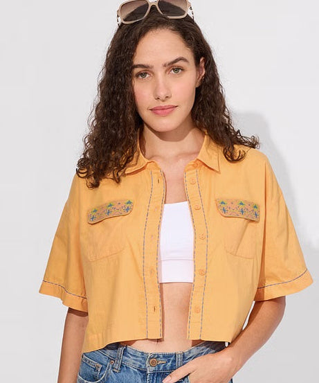Aster Women Cropped Shirts