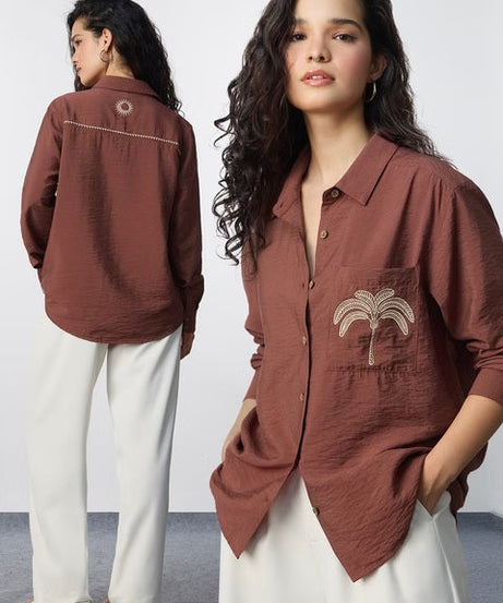 Textured Bliss Women Shirts