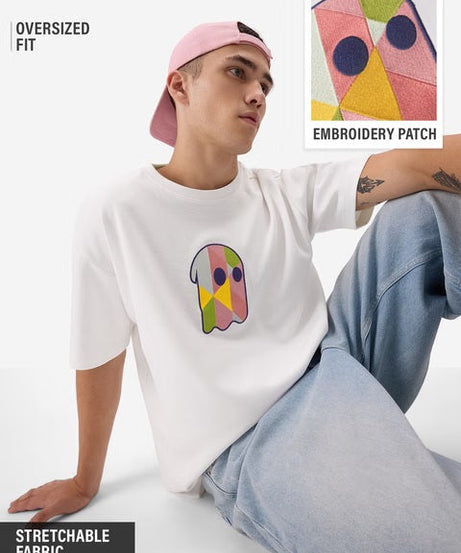 Embroidered Oversized T-Shirts