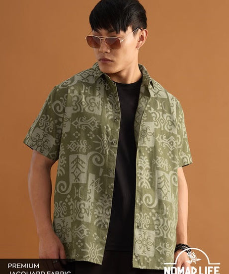 Nomad Aztec Men Relaxed Shirts