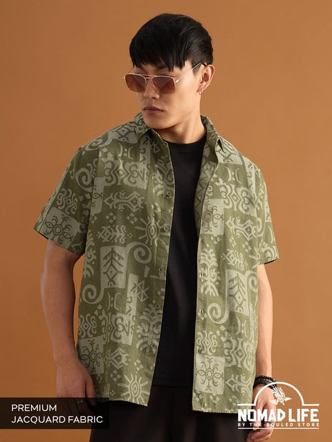 Nomad Aztec Men Relaxed Shirts