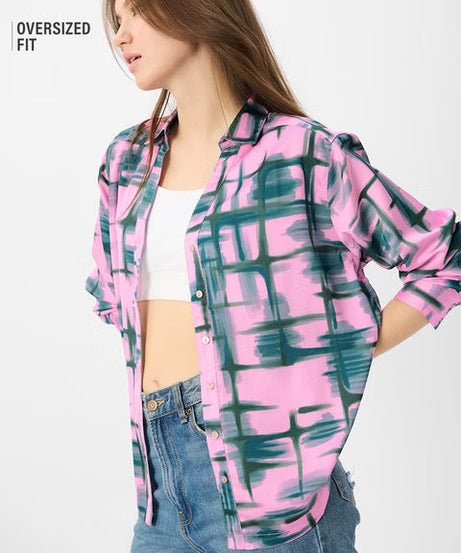 Satin Peridot Women Shirts