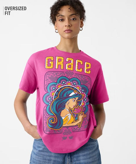Aladin Her Grace Women Oversized T-Shirts