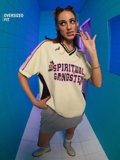 Spiritual Gangster Women Oversized T-Shirts