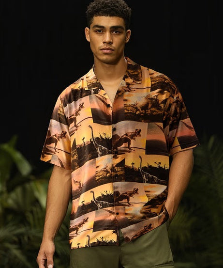 Jurassic Park Dino Cards Holiday Shirts