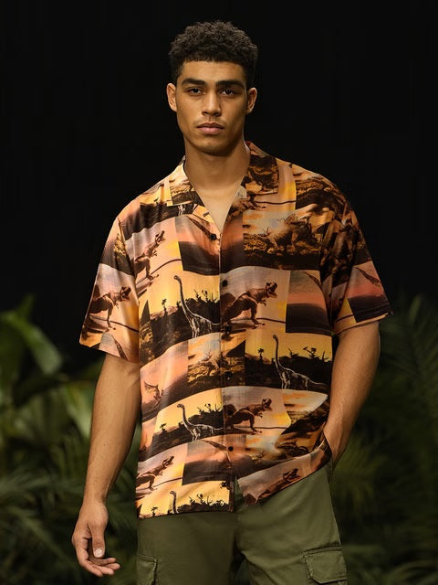 Jurassic Park Dino Cards Holiday Shirts