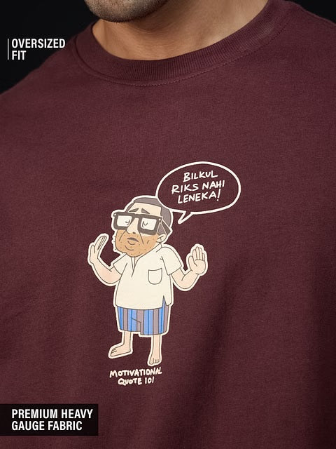 Phir Hera Pheri Baburao Oversized T-Shirts