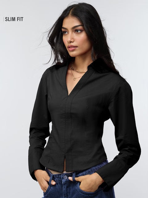 Onyx Women Fitted Shirts