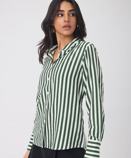 Textured Pine Women Shirts