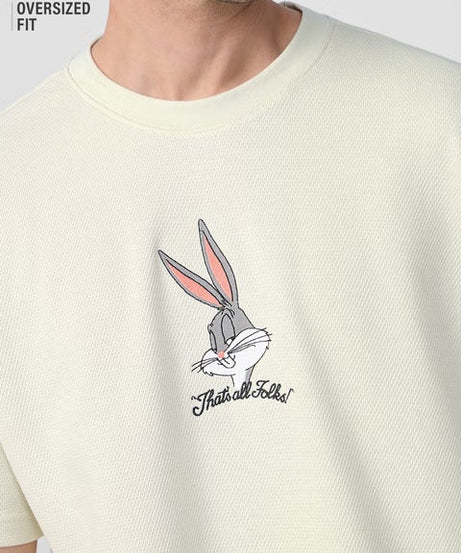 Bugs Bunny That's All Folks Oversized T-Shirts