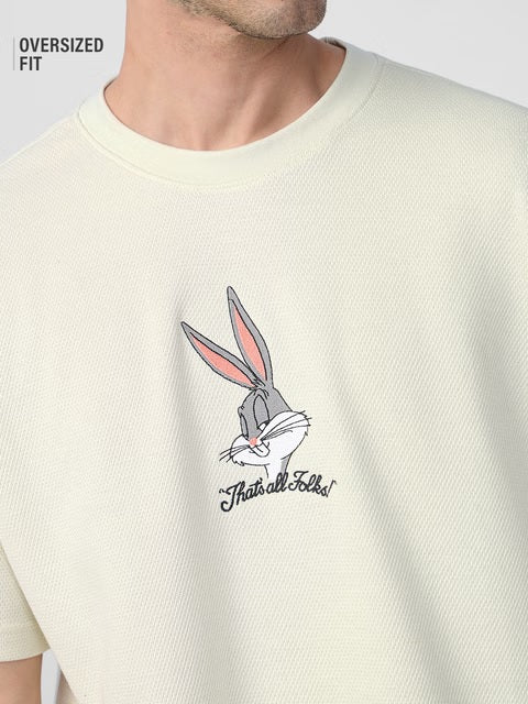 Bugs Bunny That's All Folks Oversized T-Shirts