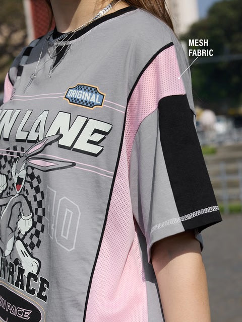 Bugs Bunny Own Lane Women Oversized T-Shirts