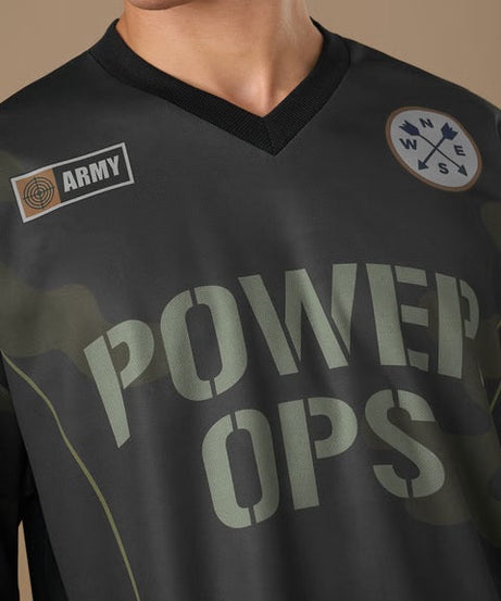 Freedom Power Ops Oversized Full Sleeve T-Shirts