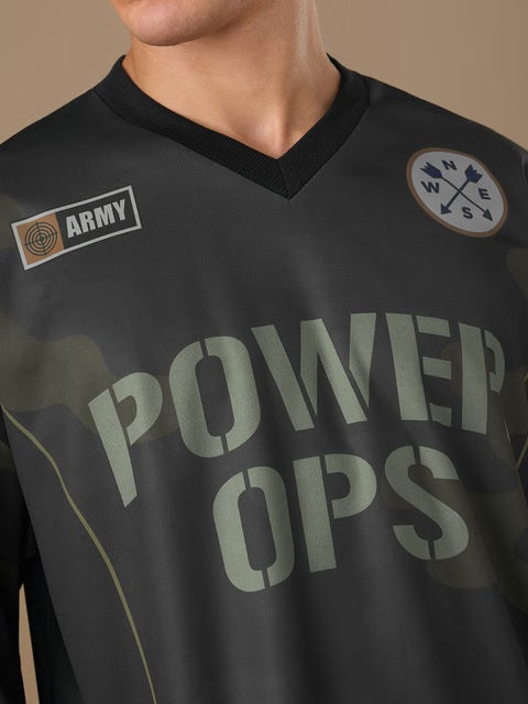 Freedom Power Ops Oversized Full Sleeve T-Shirts