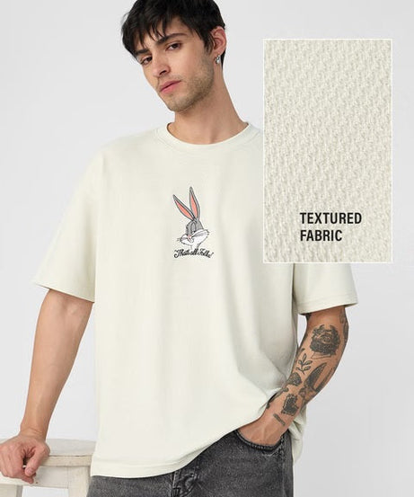 Bugs Bunny That's All Folks Oversized T-Shirts