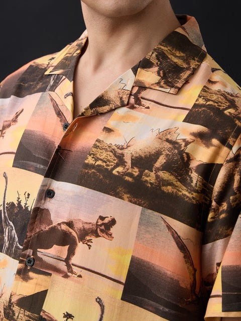 Jurassic Park Dino Cards Holiday Shirts