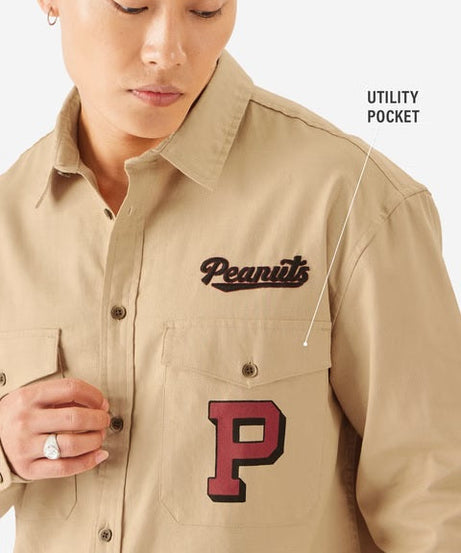 Peanuts Big 50 Men Utility Shirts