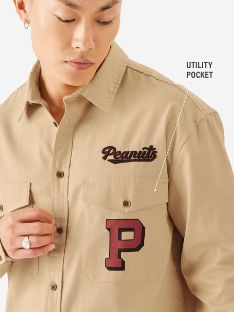 Peanuts Big 50 Men Utility Shirts