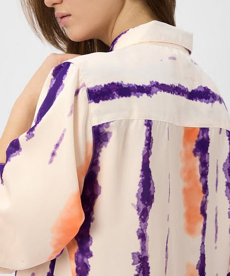 Satin Nebula Women Shirts