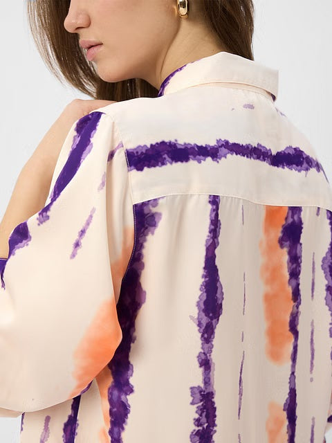 Satin Nebula Women Shirts