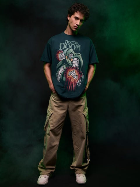 Doctor Doom Destroyer Oversized T-Shirts