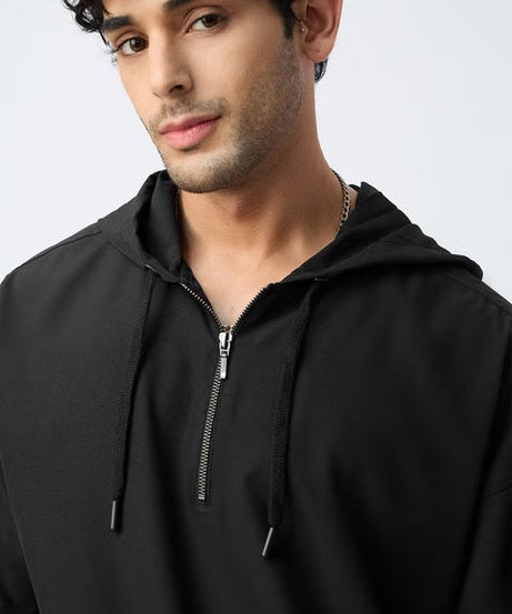 Hooded Black Hooded T-Shirts