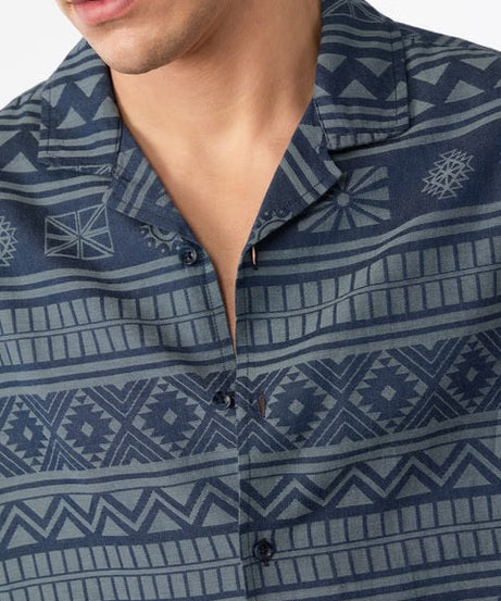 Jacquard Aztec Drift Oversized Shirts