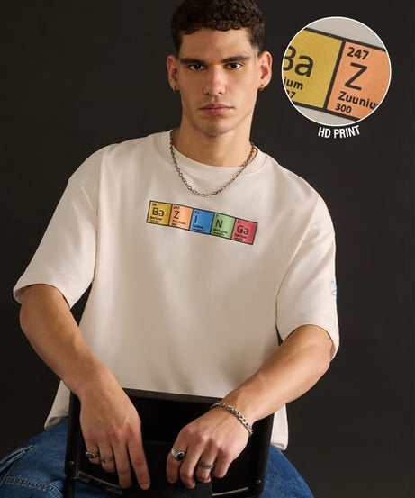 TBBT Chemical Bazinga Oversized T-Shirts