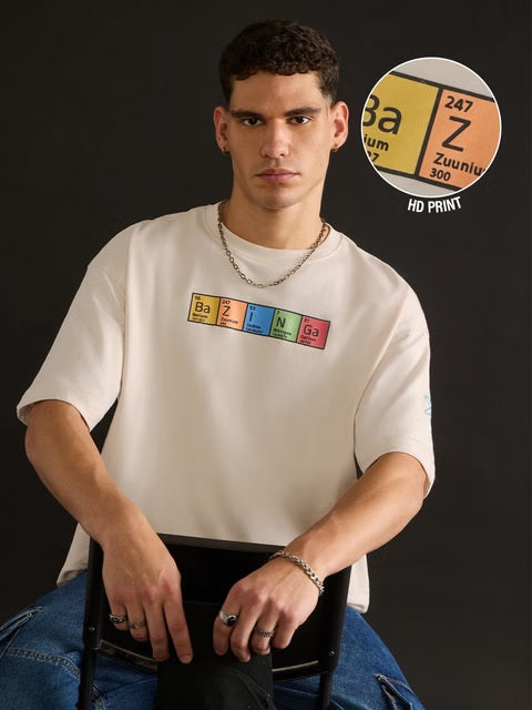 TBBT Chemical Bazinga Oversized T-Shirts