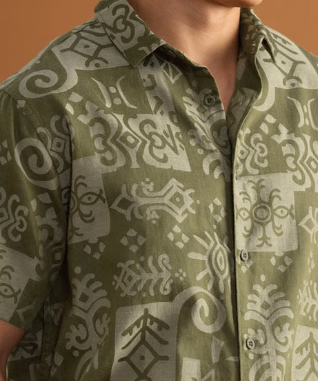 Nomad Aztec Men Relaxed Shirts