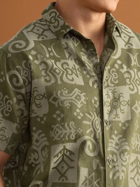 Nomad Aztec Men Relaxed Shirts