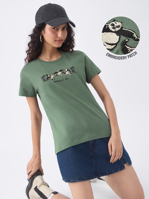 Kung Fu Panda Dragon Warrior Women T-Shirts