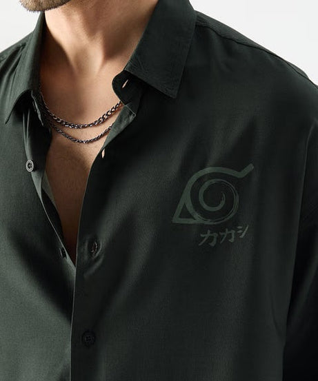 Naruto Kakashi Ninja Oversized Shirts