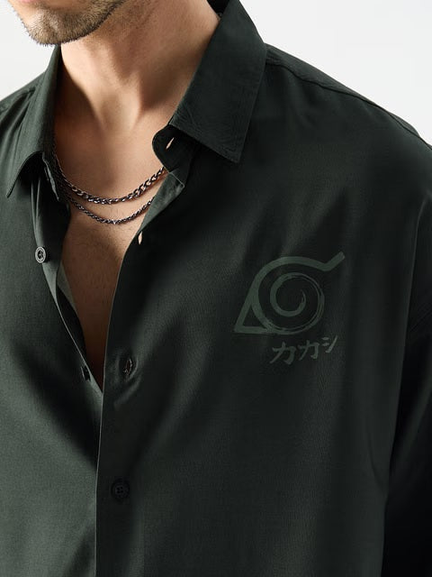 Naruto Kakashi Ninja Oversized Shirts