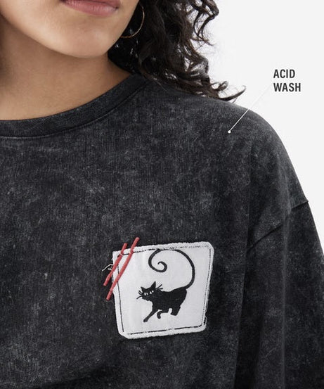 Catwoman Meaow Women Oversized T-Shirts