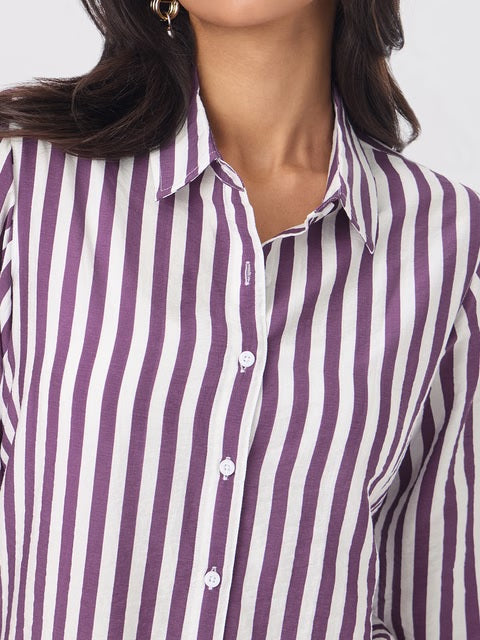 Textured Grapevine Women Shirts