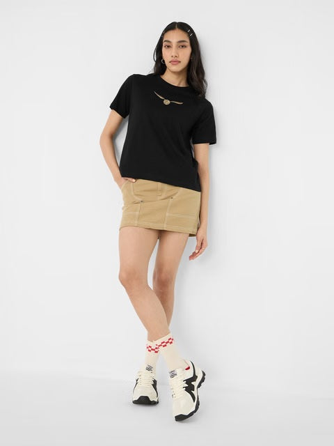 Harry Potter Golden Snitch Women Relaxed Fit T-Shirts