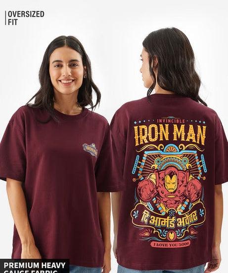 Truck Art Iron Man Boyfriend T-Shirts