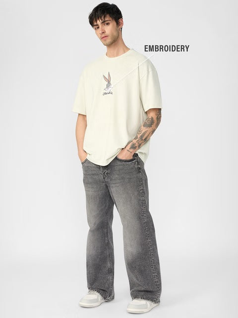 Bugs Bunny That's All Folks Oversized T-Shirts