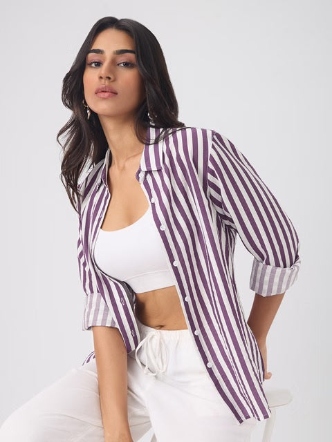 Textured Grapevine Women Shirts