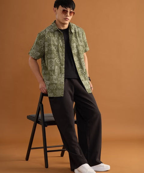 Nomad Aztec Men Relaxed Shirts