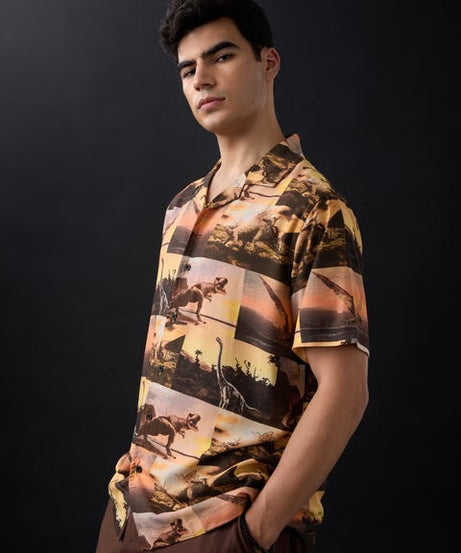 Jurassic Park Dino Cards Holiday Shirts