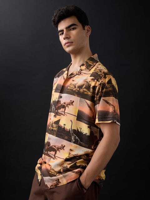 Jurassic Park Dino Cards Holiday Shirts