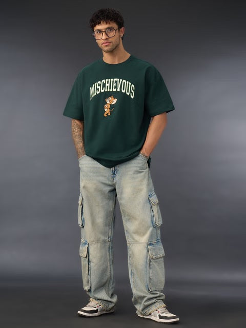 Tom & Jerry Mischievous Oversized T-Shirts