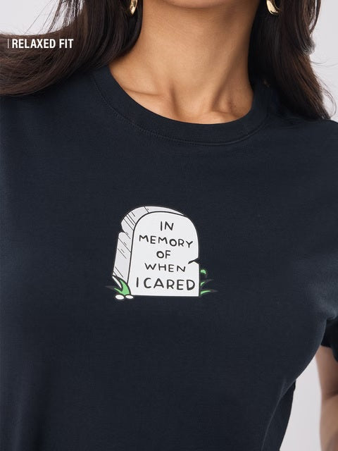 Casual Classics When I Cared Women Relaxed Fit T-Shirts