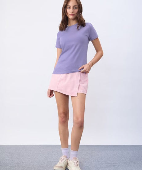 Regular Lavender Women T-Shirts