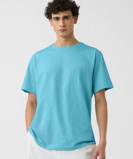 Solids Airy Blue T-Shirts