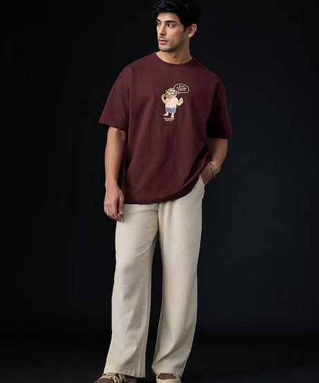 Phir Hera Pheri Baburao Oversized T-Shirts