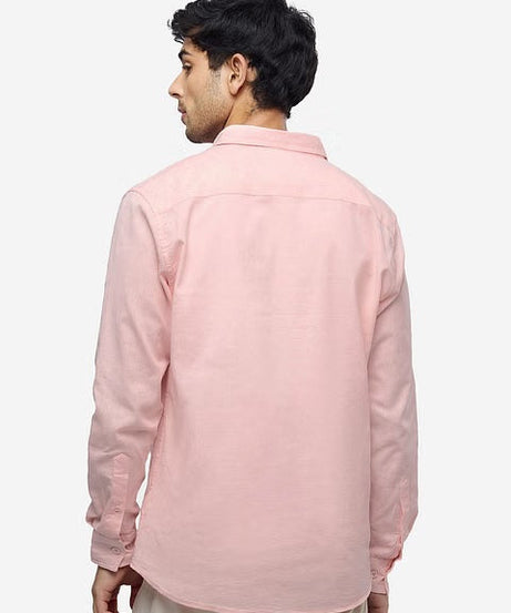 Lobster Bisque Cotton Linen Shirts