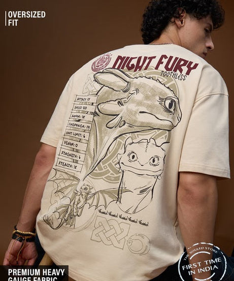 HTTYD Shadow Wings Oversized T-Shirts